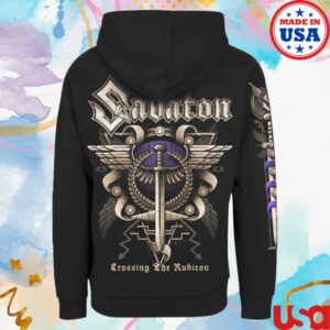 Sabaton Store Merch Crossing The Rubicon Zip Hoodie