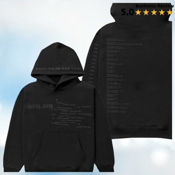 Royel Otis Store Merch Meet Me In The Car North American Tour Hoodie