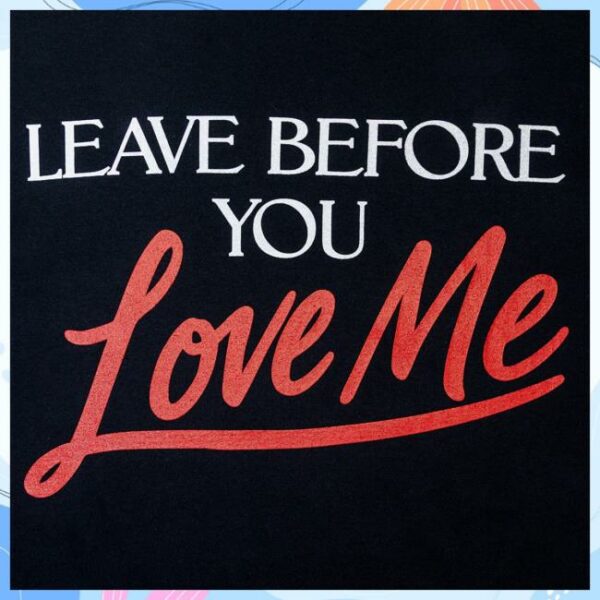 Marshmello Music Store Merch Leave Before You Love Me T-Shirt
