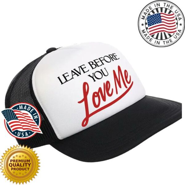 Marshmello Music Store Merch Leave Before You Love Me Trucker Hat