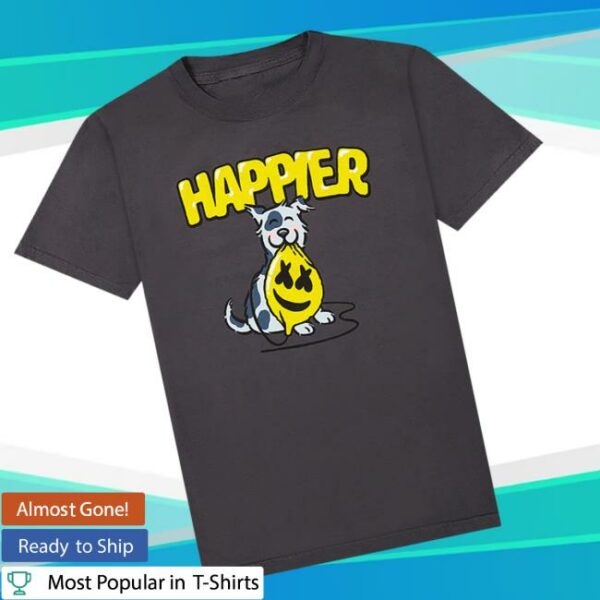 Marshmello Music Store Merch Happier T-Shirt