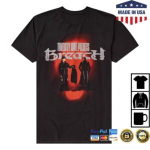 Hot Topic Merch Store Twenty One Pilots Breach Album Cover T-Shirt