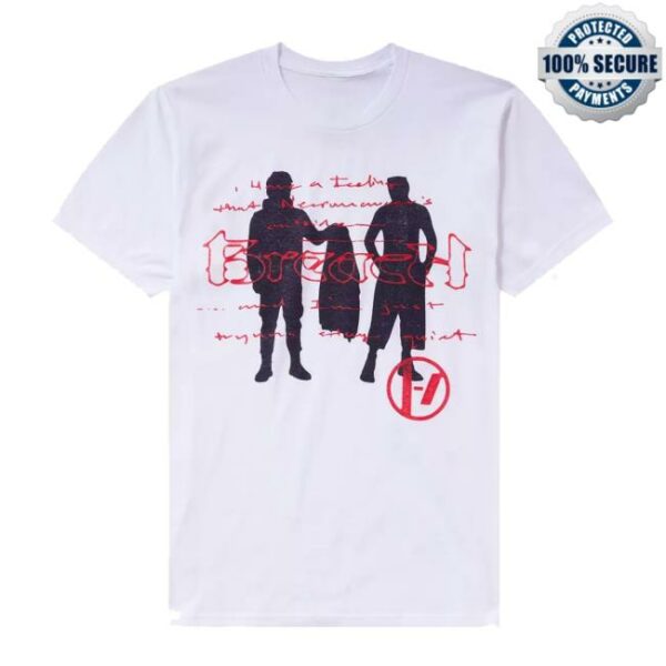 Hot Topic Merch Store Twenty Pilots Breach The Contract T-Shirt