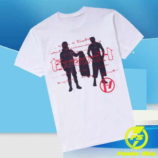 Hot Topic Merch Store Twenty Pilots Breach The Contract T-Shirt