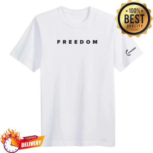 The Charlie Kirk Show Store Merch Freedom Tee