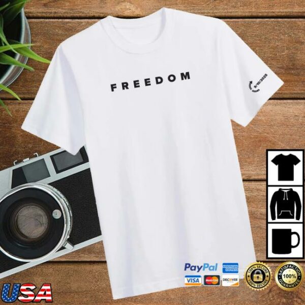 The Charlie Kirk Show Store Merch Freedom Tee