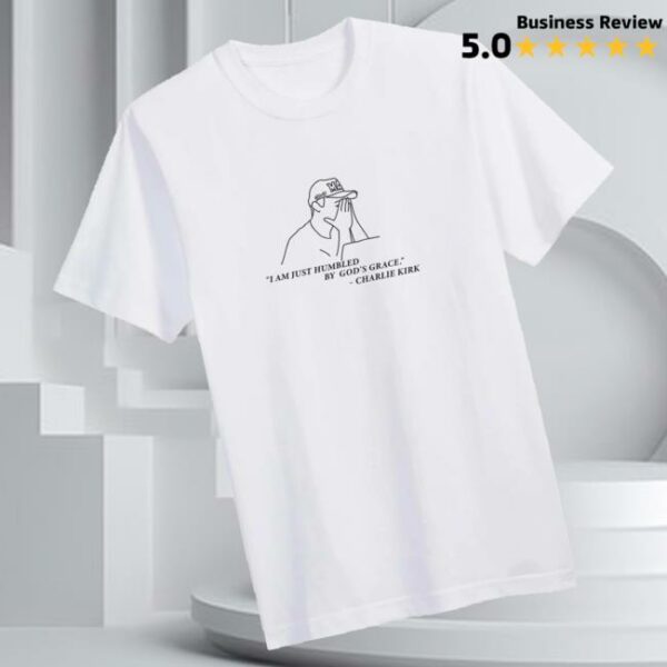 The Charlie Kirk Show Store Merch God’s Grace Tee