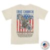 kenny eric church store merch free the machine tour natural eagle t shirt