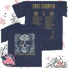 kenny eric church store merch free the machine tour navy skull t shirt sd