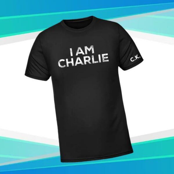 Theofficertatum Store Merch Shop I Am Charlie T-Shirt