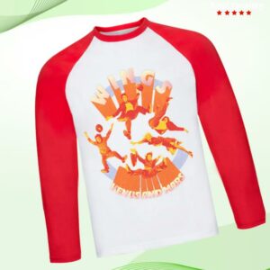 Paul Mccartney Store Merch Venus And Mars Red Raglan