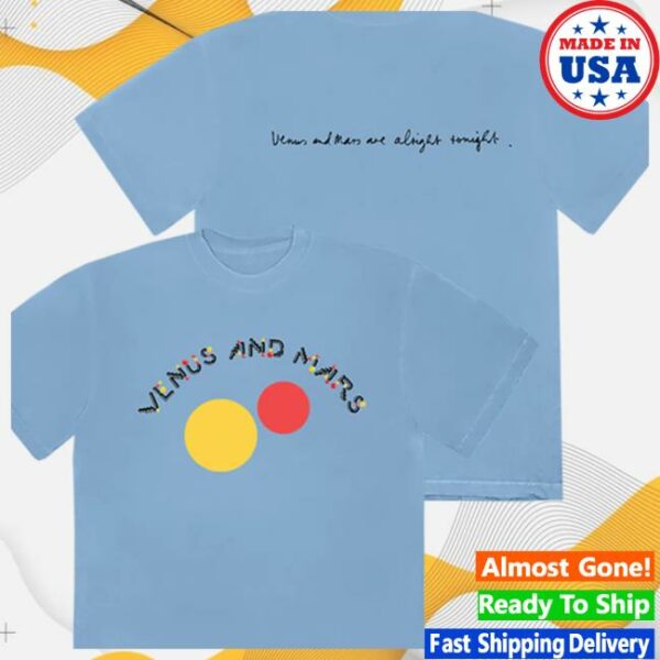 Paul Mccartney Store Merch Venus And Mars T-Shirt