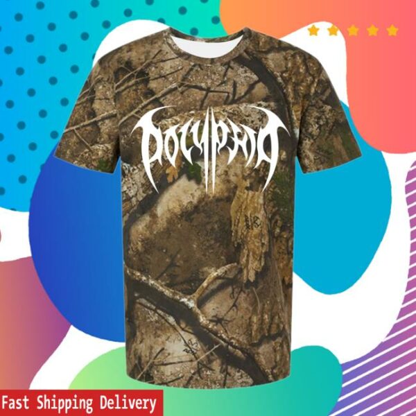 Polyphia Store Merch Metal Logo Realtree Tee
