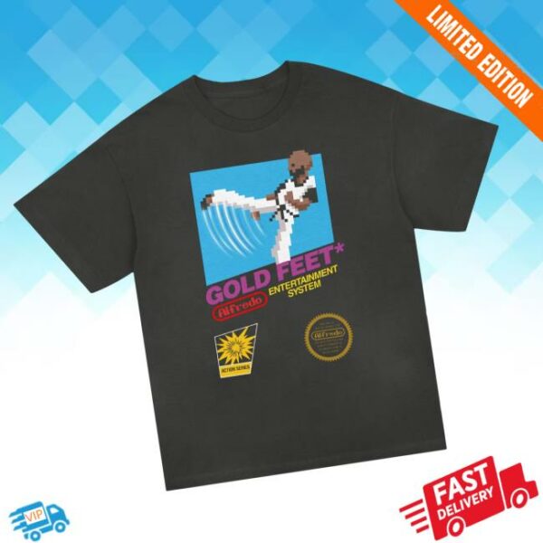 Alfredo Tokyo Store Merch Gold Feet Tee