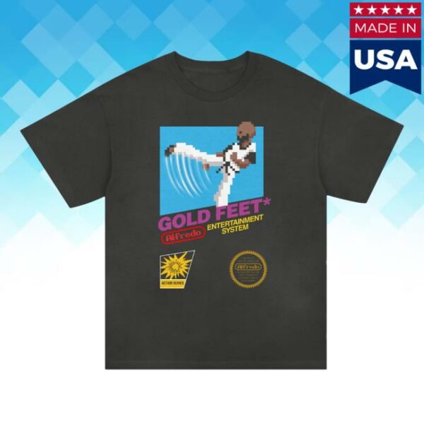 Alfredo Tokyo Store Merch Gold Feet Tee