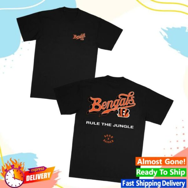 Born Raised Merch Store Born X Raised Bengals Pro Script Tee