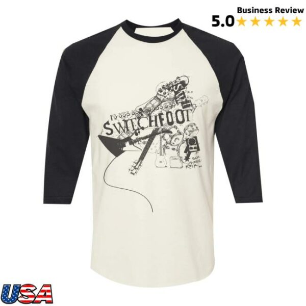 Switchfoot Store Merch Guitar Raglan Tee