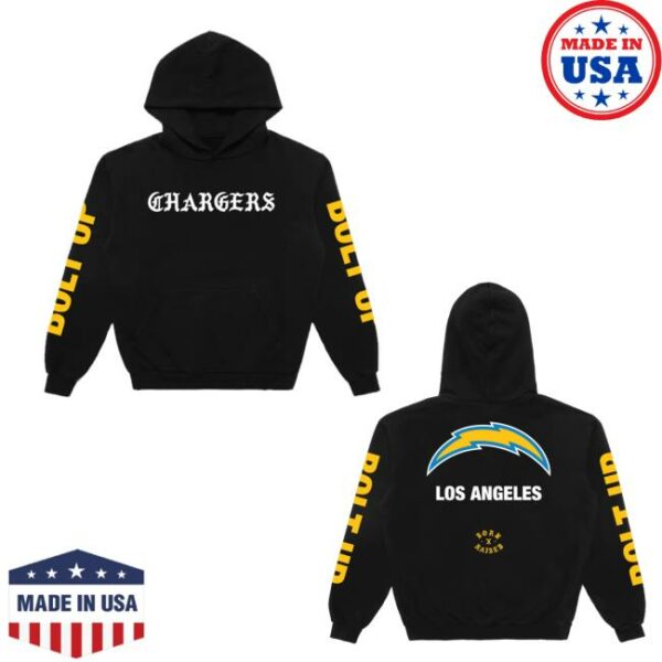 Born Raised Merch Store Born X Raised Chargers Classic Hoodie
