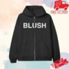 kenny kevin abstract store merch blush zip hood