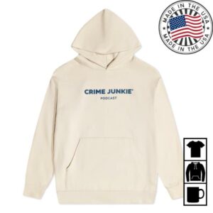 Audiochuck Merch Store Crime Junkie Bwbrsa Ivory Hoodie