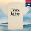 Audiochuck Merch Store Crime Junkie Headphones Tee