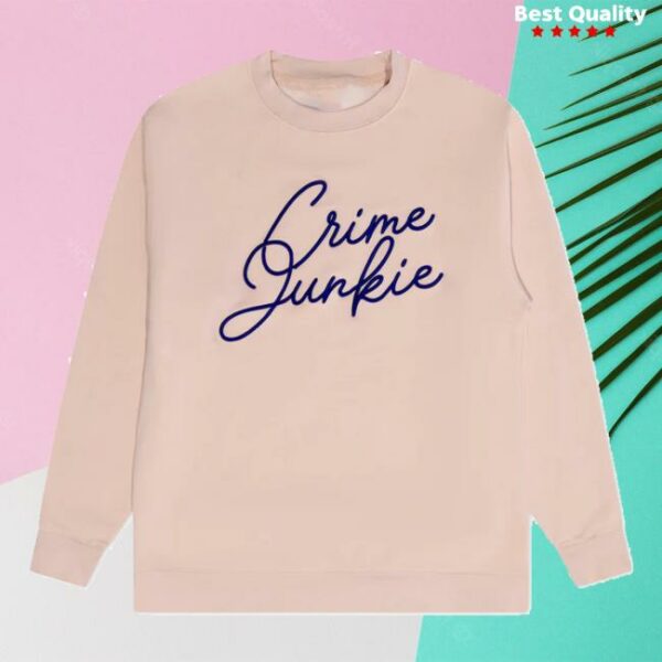 Audiochuck Merch Store Crime Junkie Script Crewneck