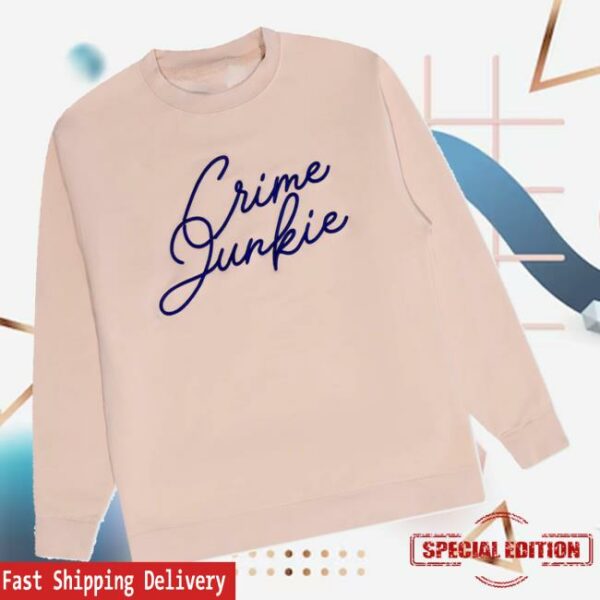 Audiochuck Merch Store Crime Junkie Script Crewneck