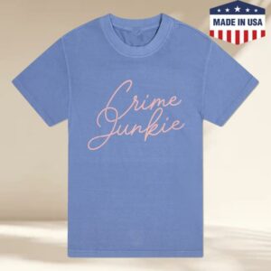 Audiochuck Merch Store Crime Junkie Script Tee