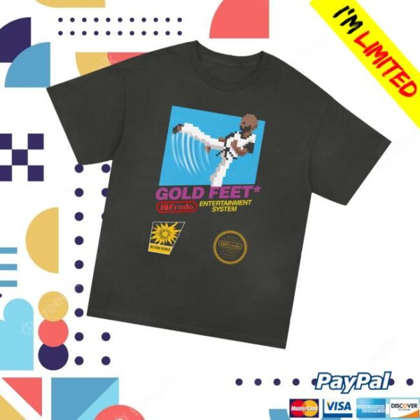 Alfredos Tokyo Merch Store Gold Feet Tee