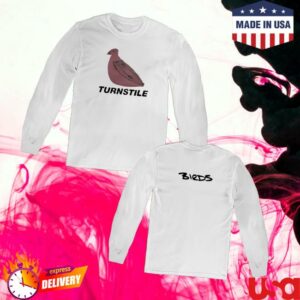 Turnstilehardcoremerch Store Turnstile Birds Painting Long Sleeve