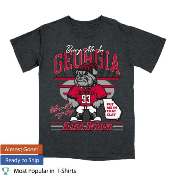 Kane Brown Merch Store Bury Me In Georgia Tee