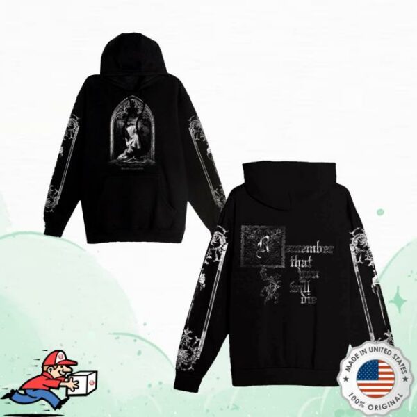 Polyphia Merch Store Prayer Black Hoodie