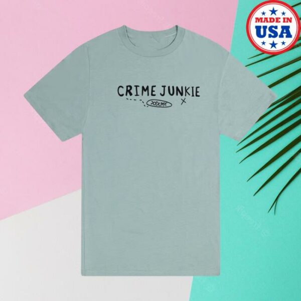 Audiochuck Store Merch Crime Junkie Bwbrsa Scribble Tee