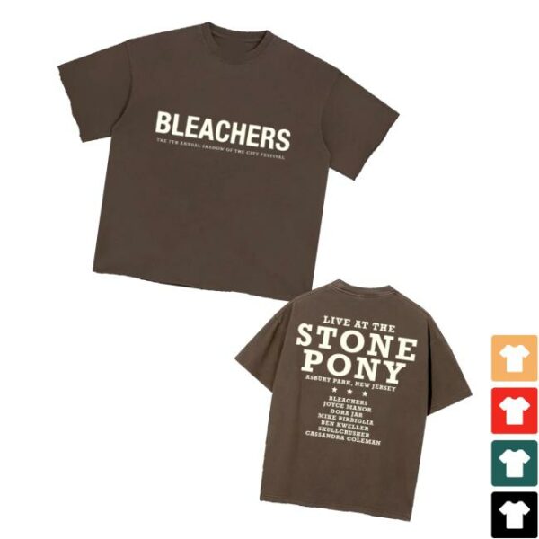 Bleachers Music Merch Store Sotc 2025 Brown T-Shirt