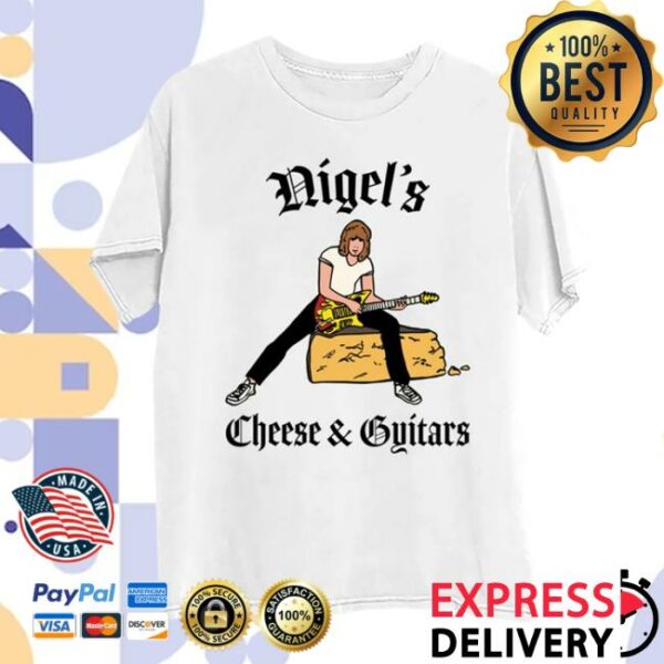 Spinaltap Store Merch Nigel’s Cheese & Guitars Unisex T-Shirt