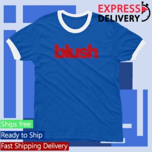 Kevin Abstract Merch Store Blush Logo Ringer Tee