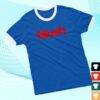 kenny Kevin Abstract Merch Store Blush Logo Ringer Teea