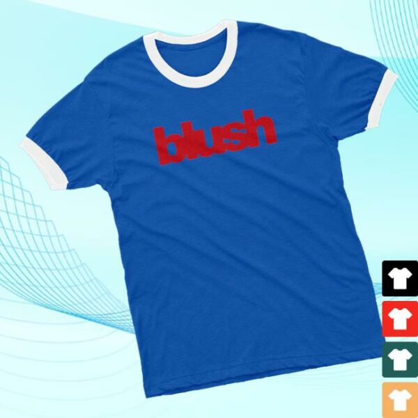 Kevin Abstract Merch Store Blush Logo Ringer Tee