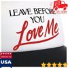 kenny Marshmello Merch Store Leave Before You Love Me Trucker Hata