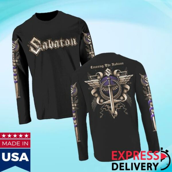 Sabaton Merch Store Crossing The Rubicon Long Sleeve