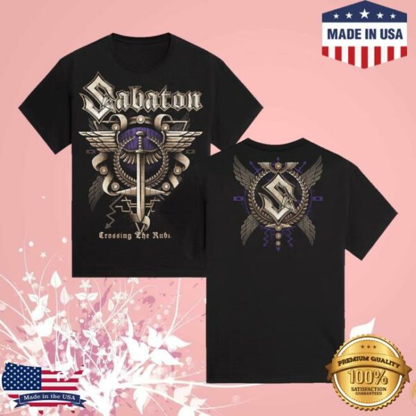 Sabaton Merch Store Crossing The Rubicon T-Shirt