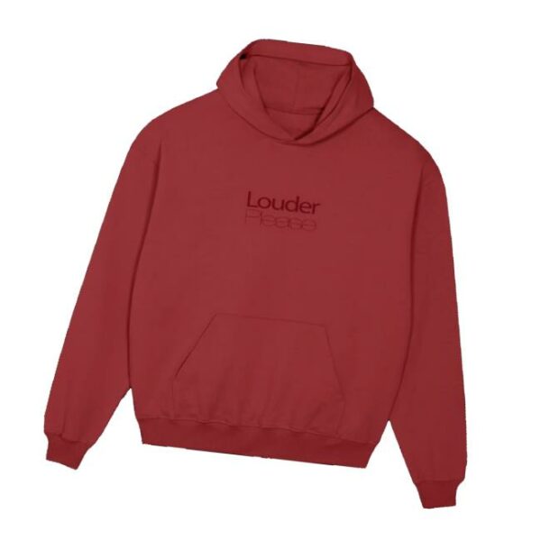 Rose Gray Music Shop Merch Louder Please Hoodie