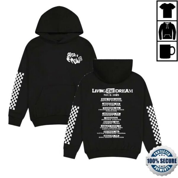 Marshmello Music Merch Store Living The Dream Hoodie