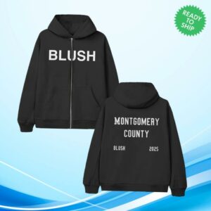 Kevin Abstract Shop Blush Zip Hoodie