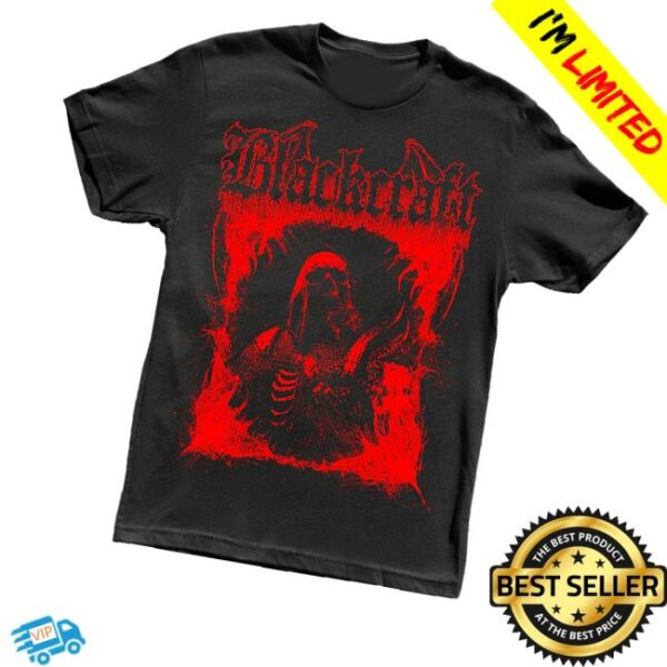 Blackcraftcult Merch Store Red Skeleton T-Shirt