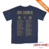 kenny Eric Church Merch Store Free The Machine Tour Navy Skull T Shirta