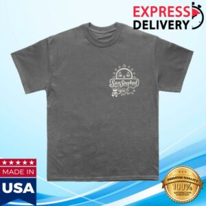Kaskade Merch Store Sunsoaked Character Sketch Tee Grey