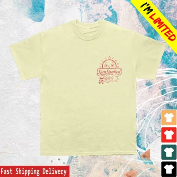 Kaskade Merch Store Sunsoaked Character Sketch Tee Yellow