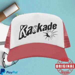 Kaskade Merch Store Sunsoaked Red Trucker Hat