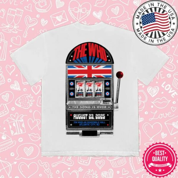 The Who Store Merch Shop Atlantic City Nj 2025 T-Shirt